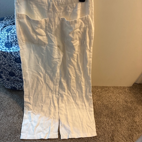 Good American light linen pants New with tags size 0 - Picture 6 of 6